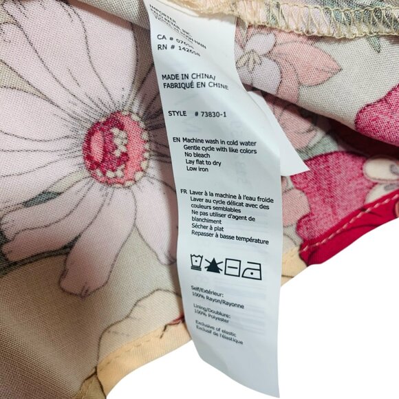 Mini slip dress mixed print size small AMBIANCE - Picture 15 of 15